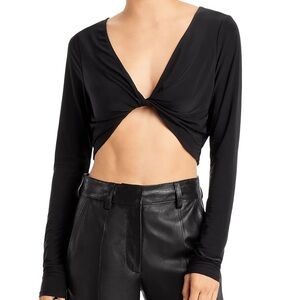 WAYF Tegan Cutout Twist Top